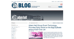 Desktop Screenshot of blog.adamhall.com